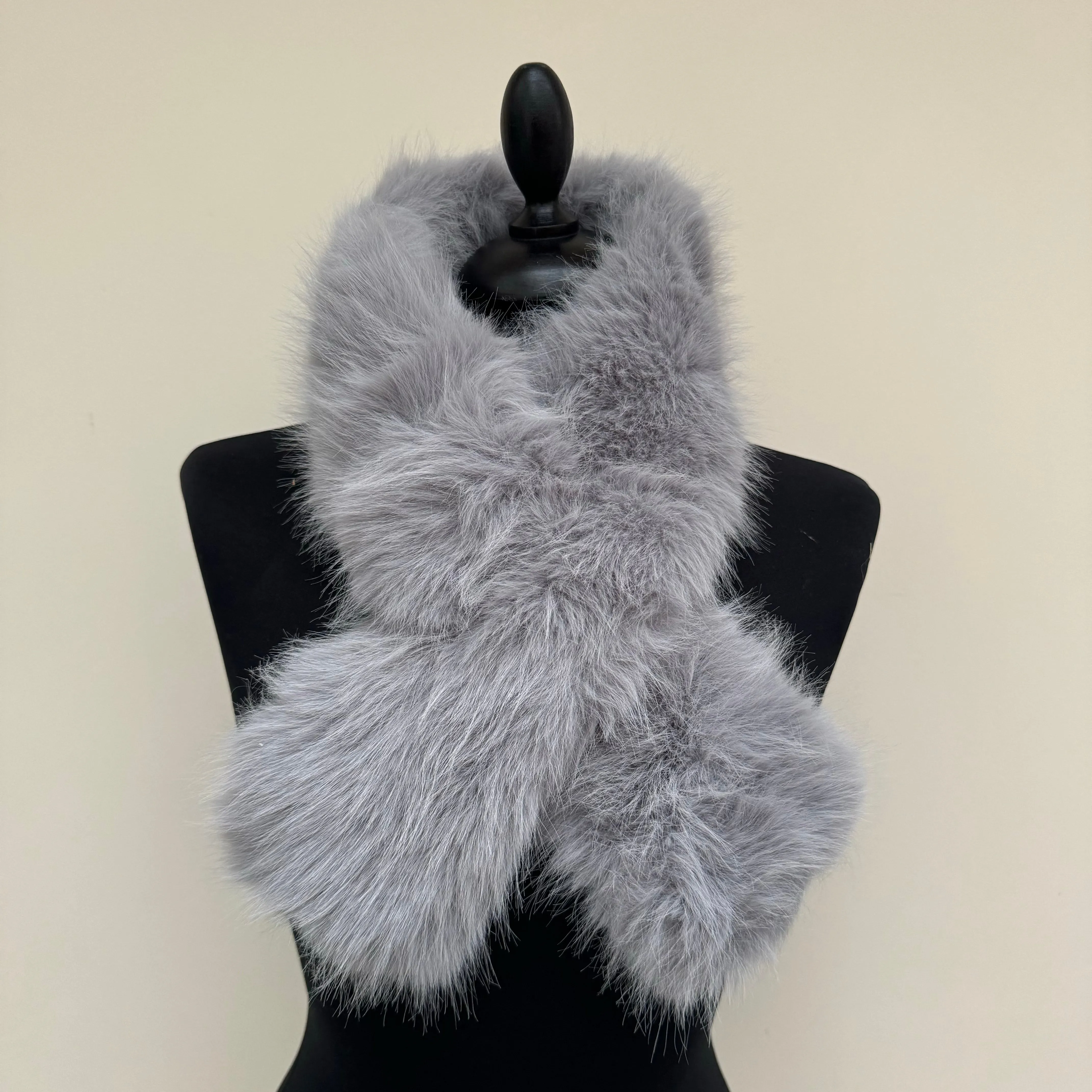 Park Lane Fur Collar Scarf