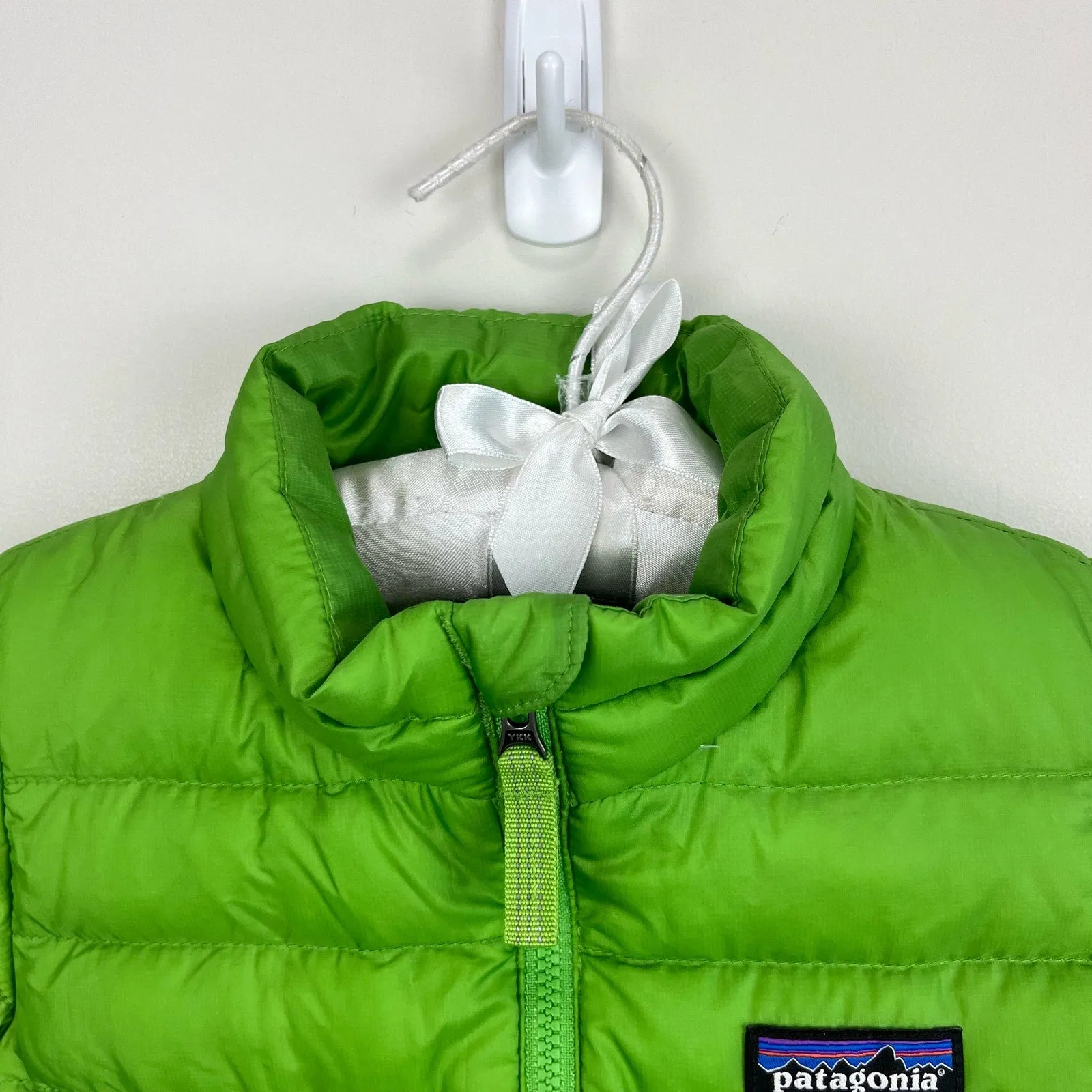 Patagonia Baby Down Sweater Coat Green 3-6 Months