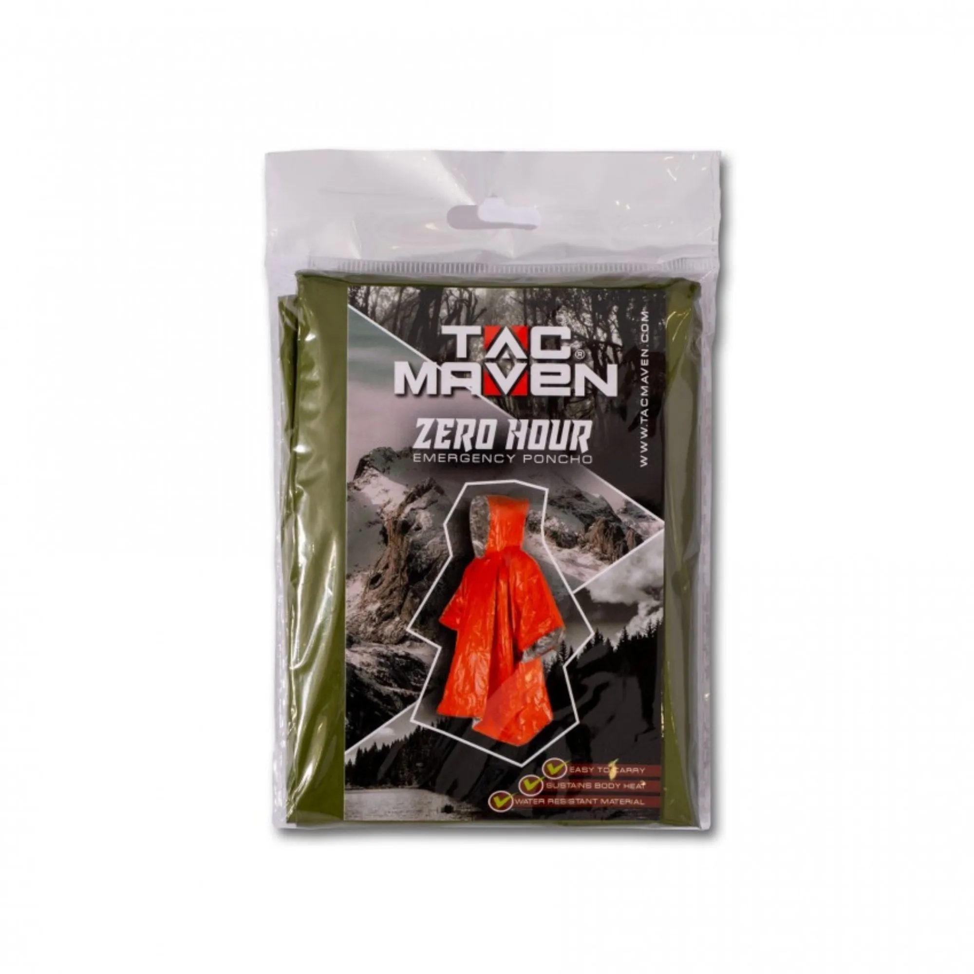 PENTAGON | ZERO HOUR EMERGENCY PONCHO - Poncho d'emergenza