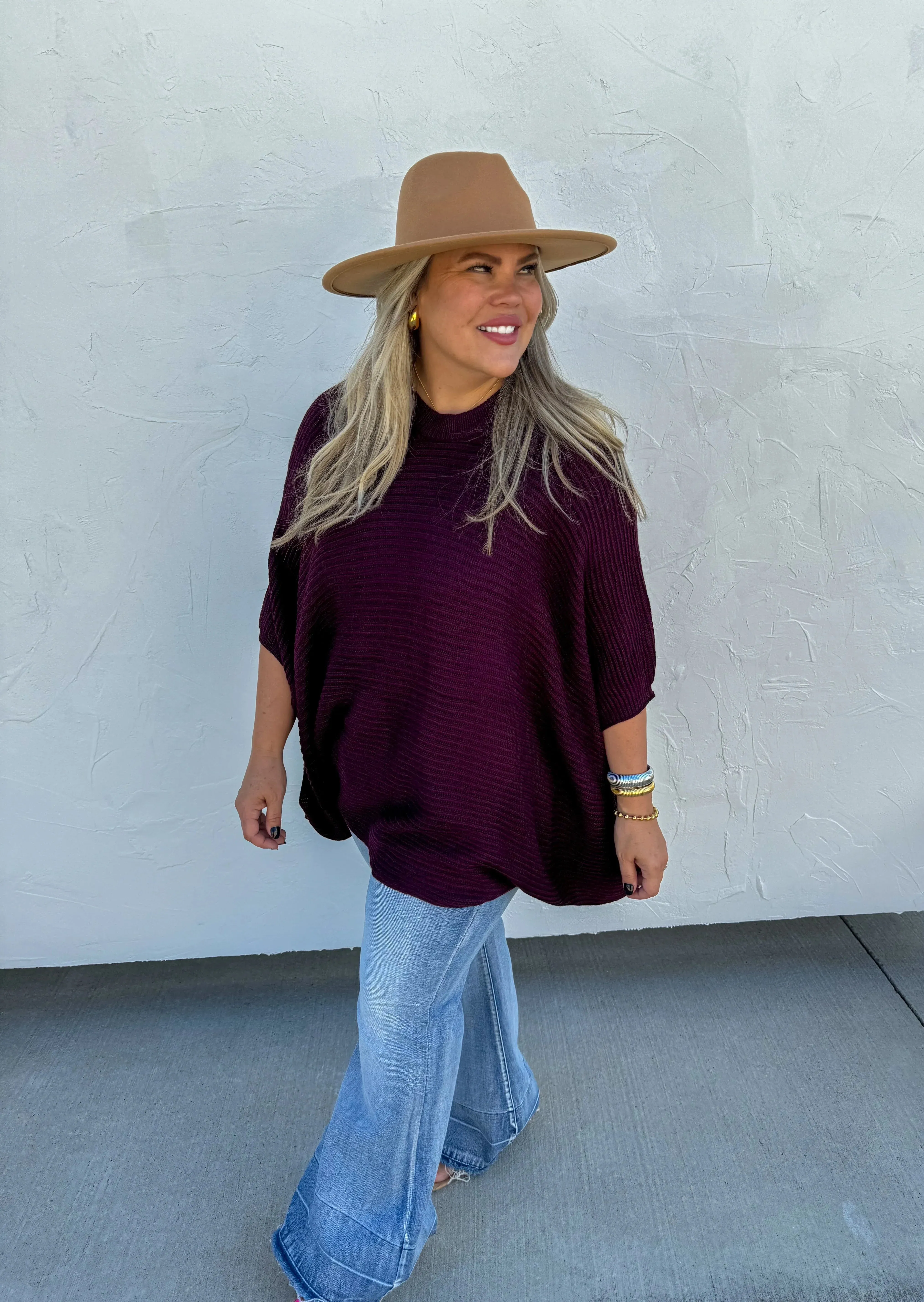 PREORDER: Meg Pullover Poncho in Five Colors