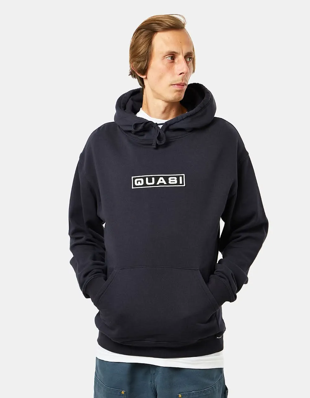 Quasi Euro Pullover Hoodie - Eggplant