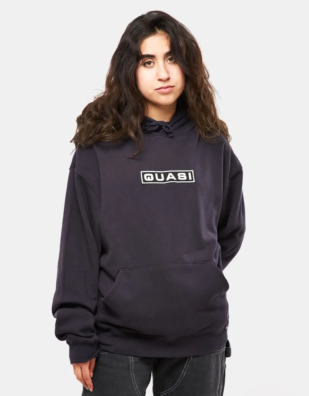 Quasi Euro Pullover Hoodie - Eggplant