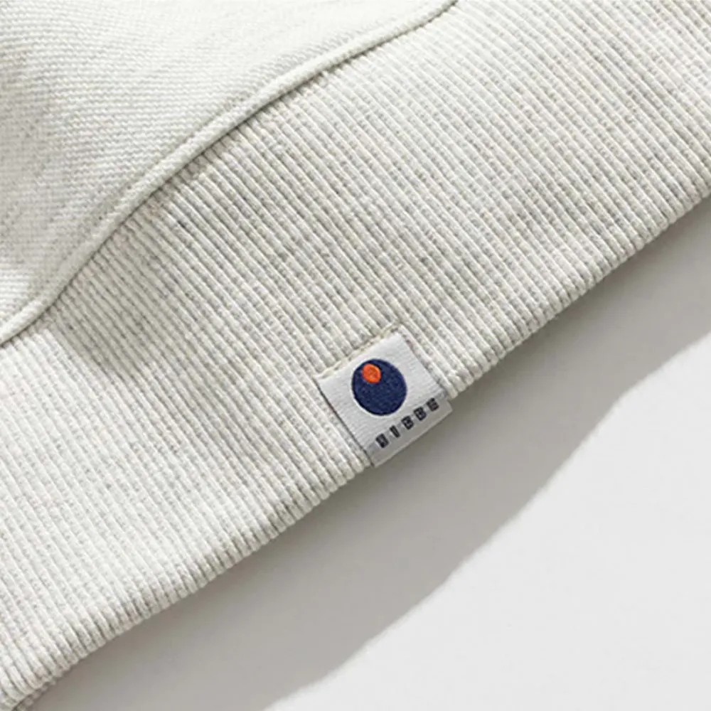 "Japanese Splicing Simple Polo" Sweatshirt