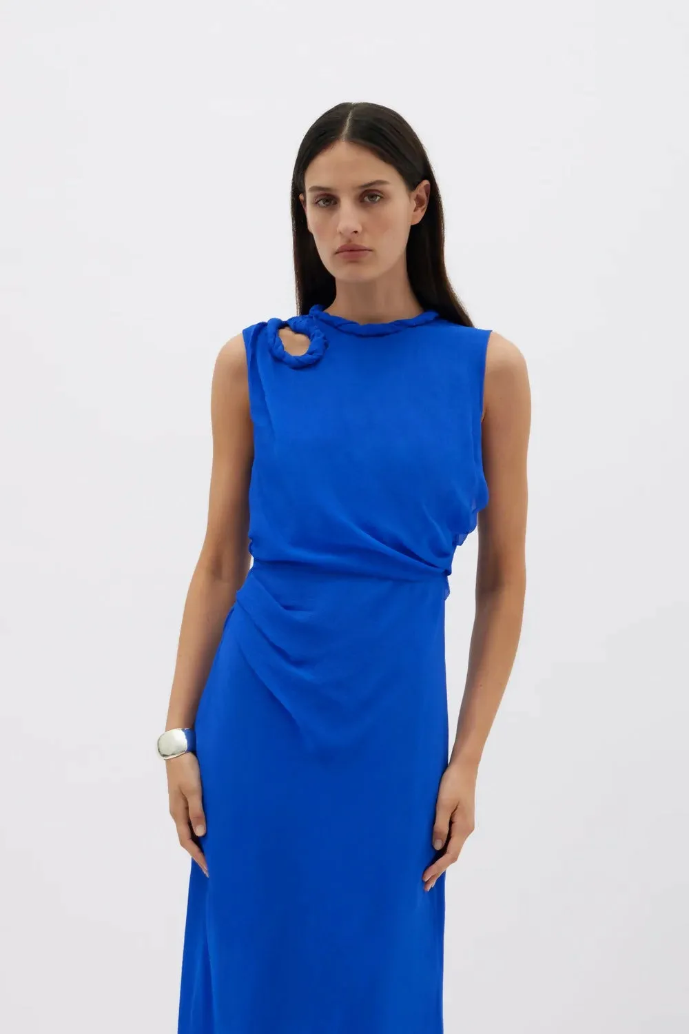 Rachel Gilbert Quinn Dress in Electric Size 12