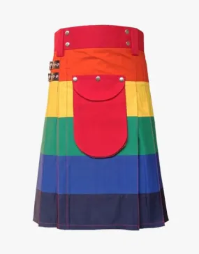 RAINBOW HYBRID KILT PRIDE