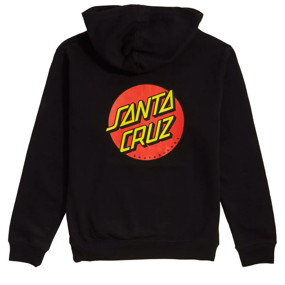 Santa Cruz Youth Classic Dot Hoodie - Black