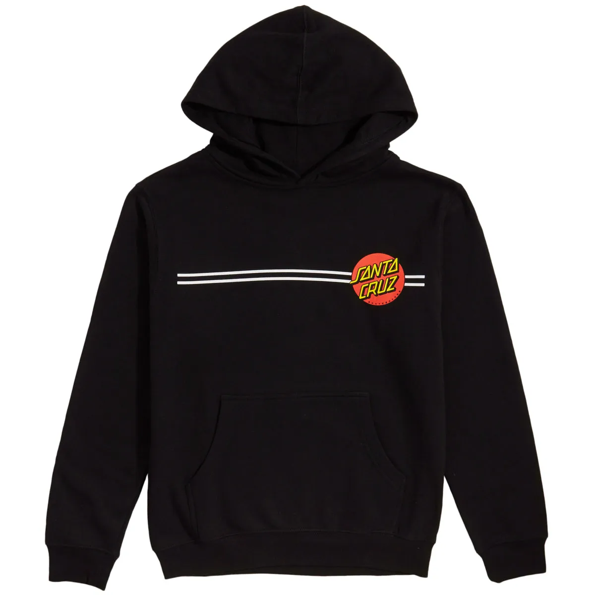 Santa Cruz Youth Classic Dot Hoodie - Black