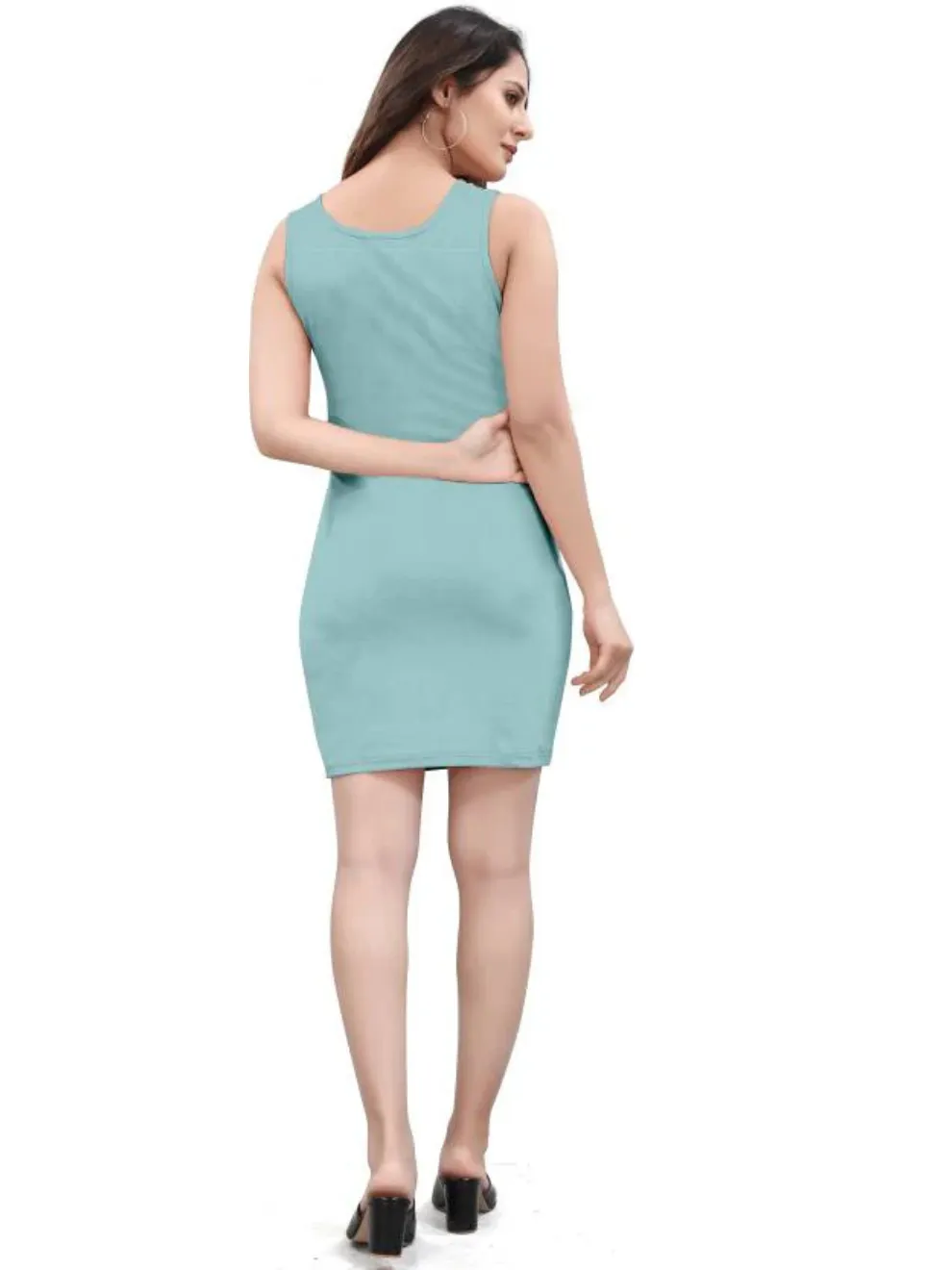 Sea Greean Bodycon Dress