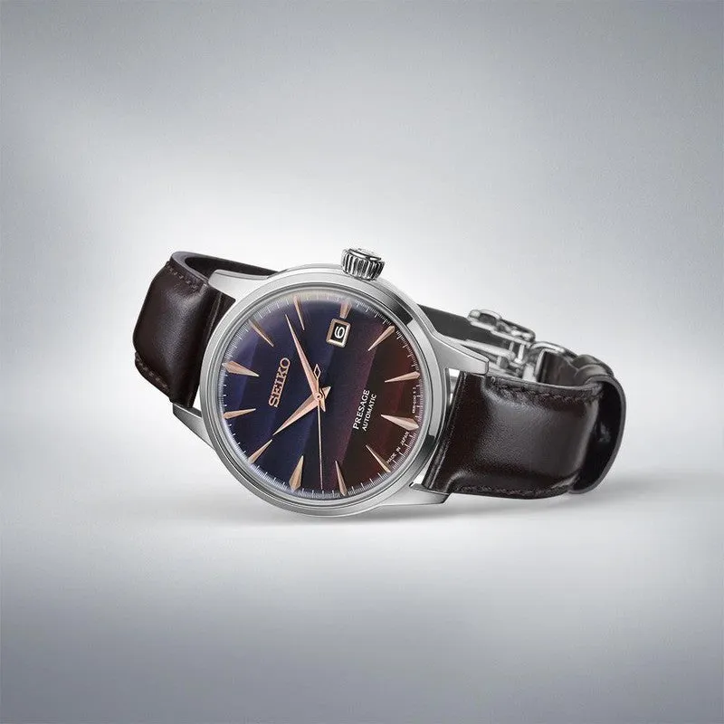 Seiko Presage ‘Purple Sunset’ Cocktail Time Limited Edition - SRPK75J1