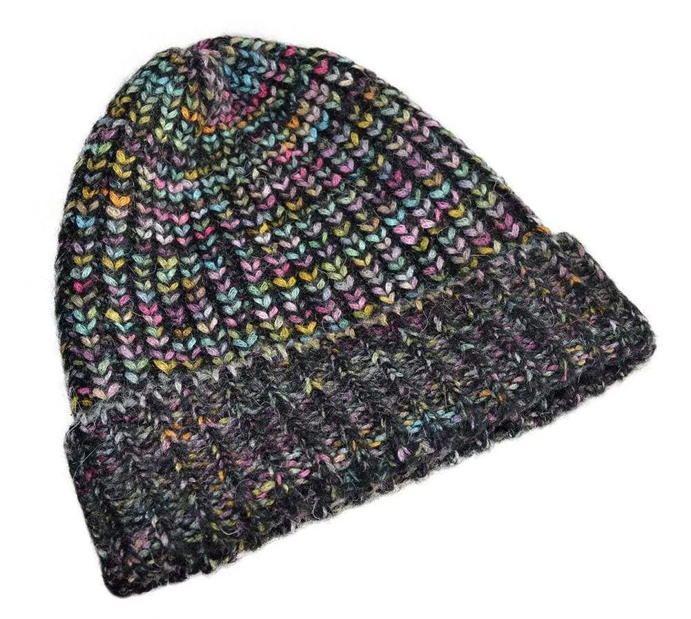 Space-Dyed Suri Alpaca Hat