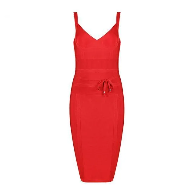 Spaghetti Strap  Bodycon Dress