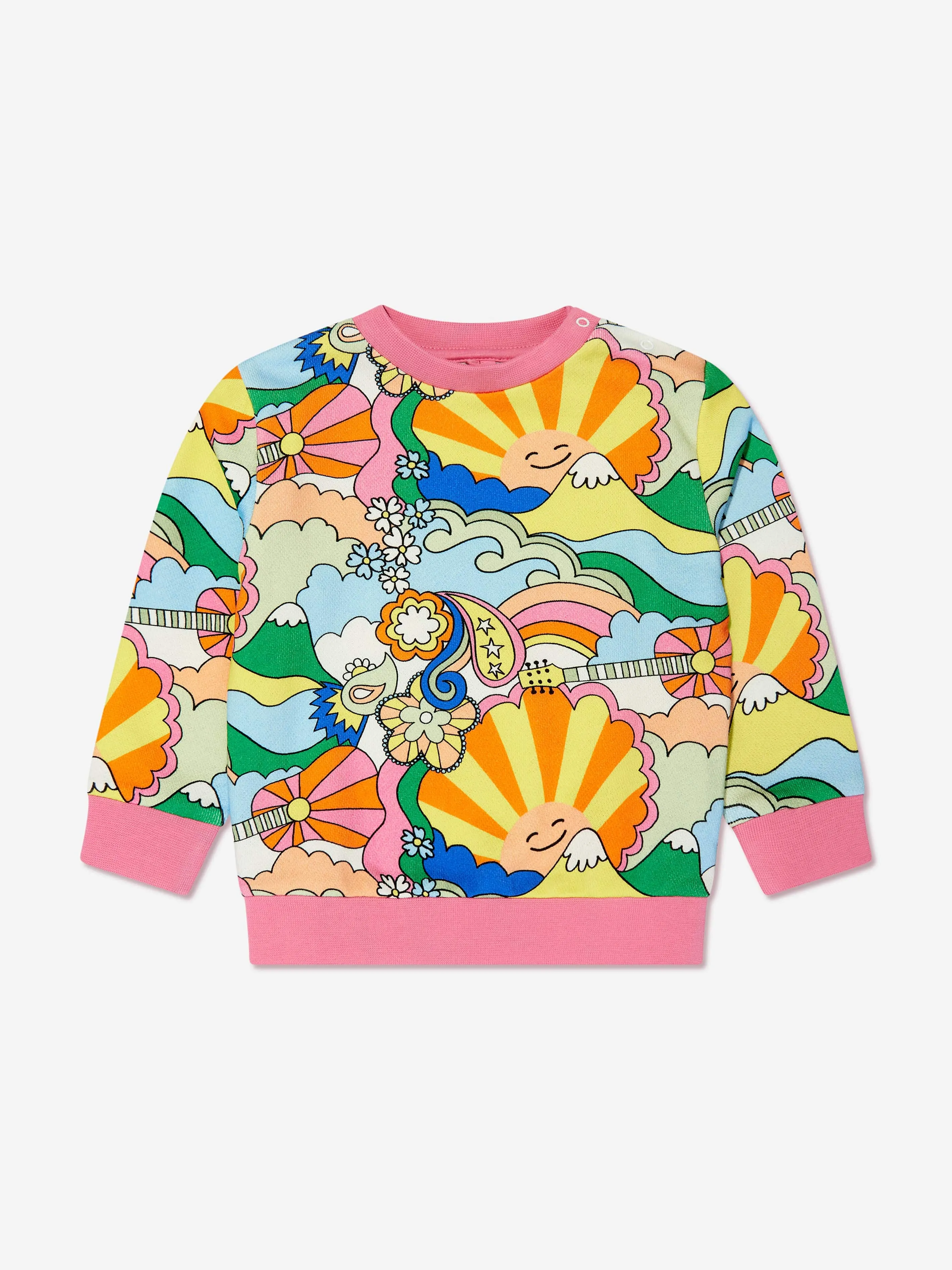 Stella McCartney Baby Girls Sweatshirt in Multicolour