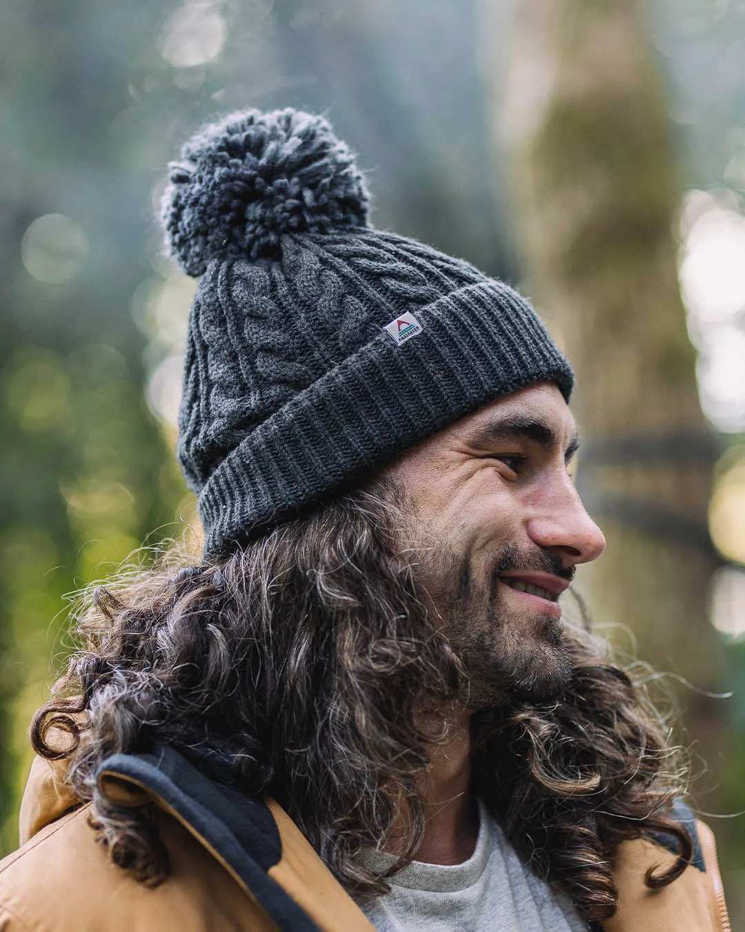 Stoke Bobble Hat - Faded Black