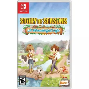 Story of Seasons: A Wonderful Life  - ( Nintendo Switch, PS4, and Xbox One)