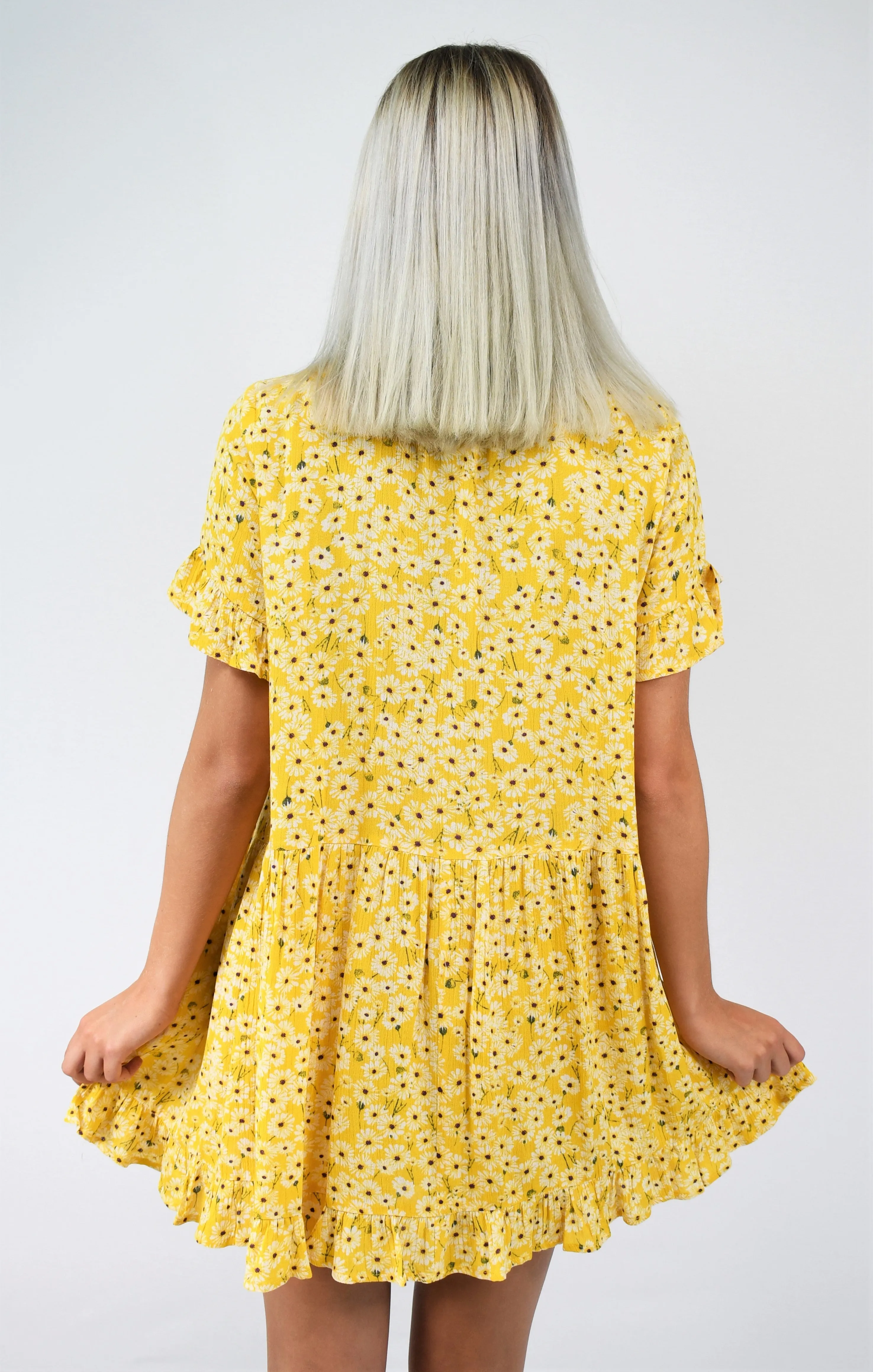 Sunshine and Daisies Babydoll Dress