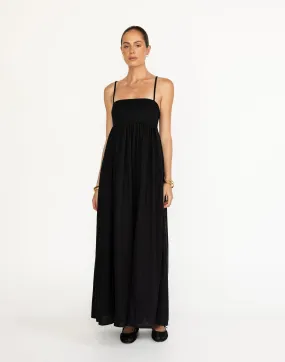 Tarsha Maxi Dress (Black)