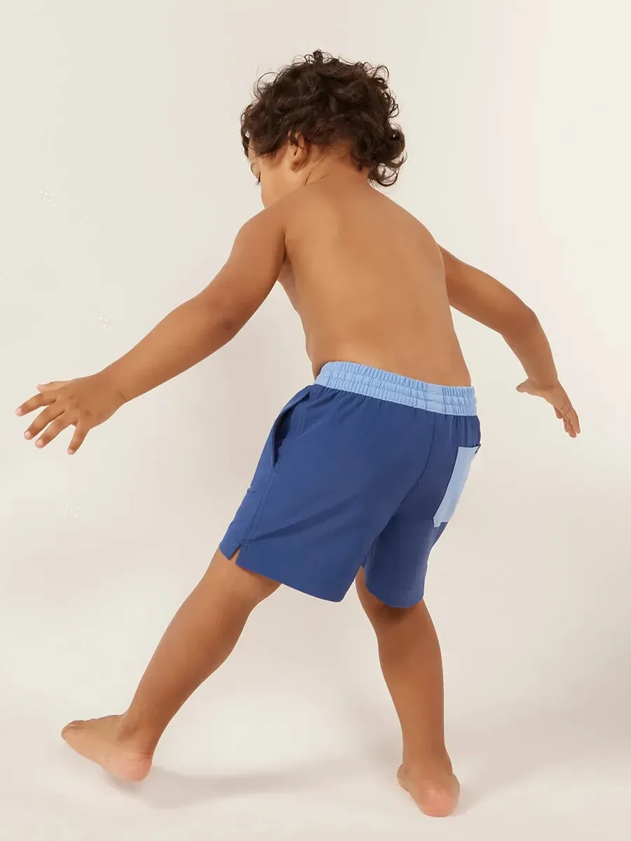 The Mini Blues (Toddler Classic Swim Trunk)