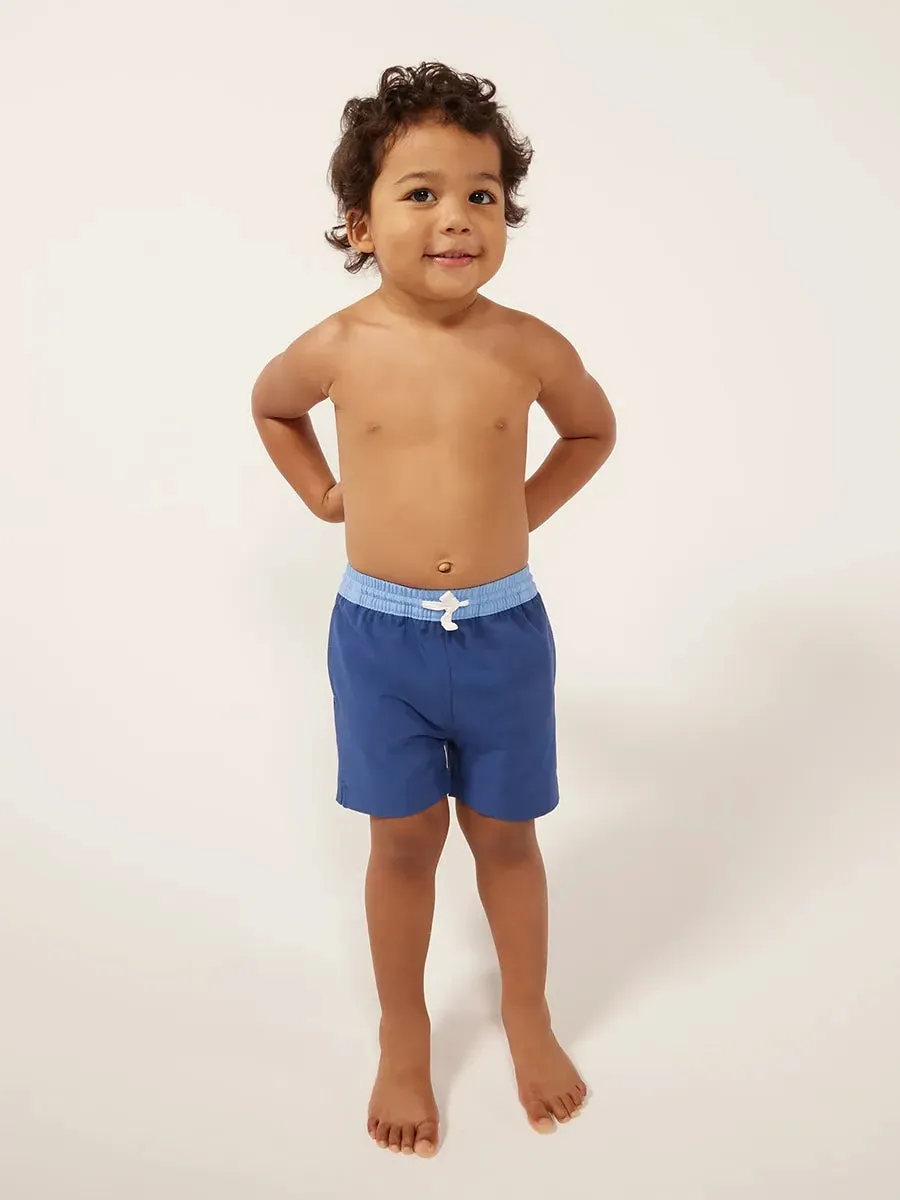 The Mini Blues (Toddler Classic Swim Trunk)