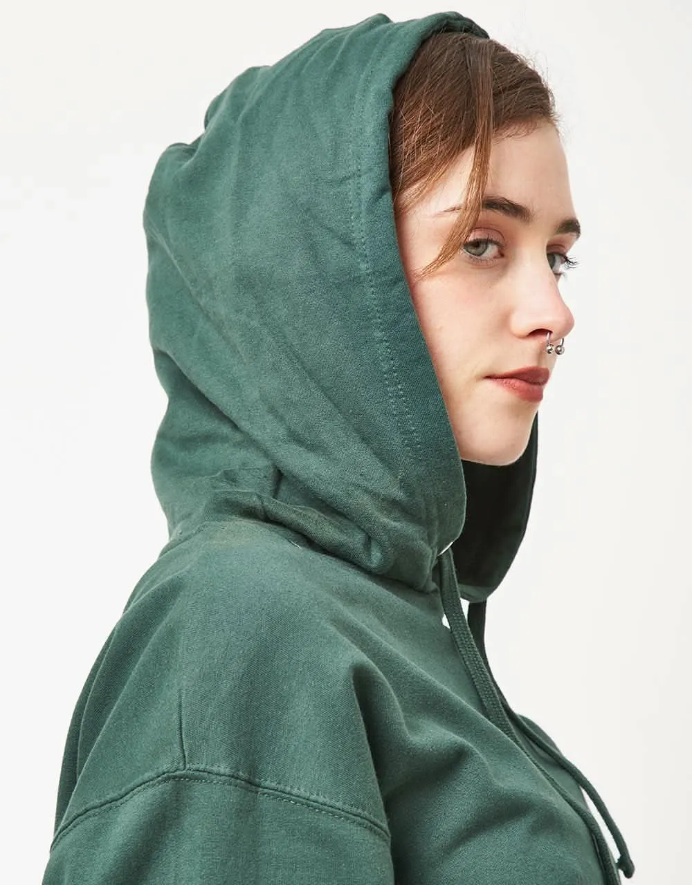 The Quiet Life Sound of Silence Pullover Hoodie - Hunter Green