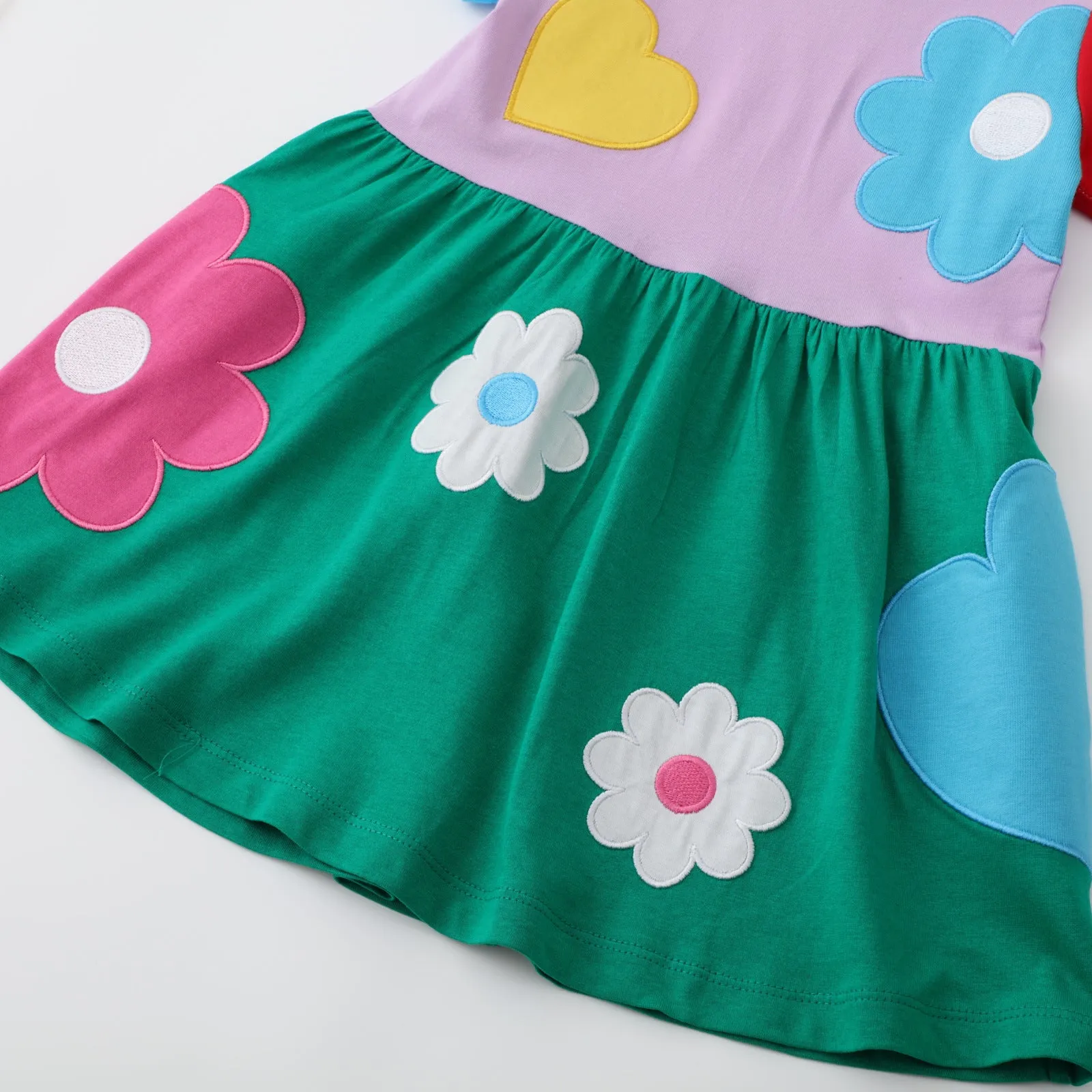 Toddler/Kid Girl's Colorful Flowers Dress