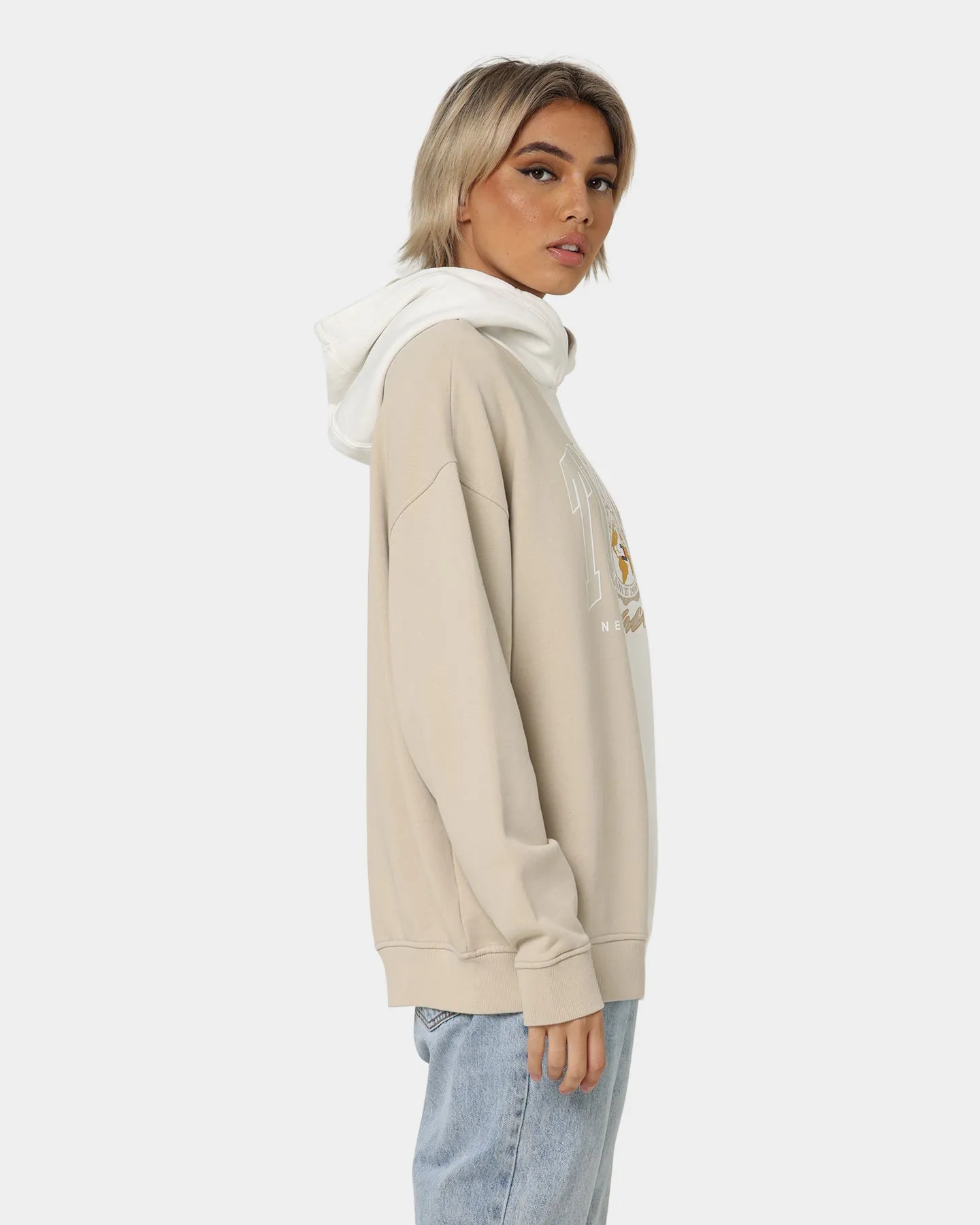 Tommy Jeans Women's Oversized College Hoodie Savannah Sand