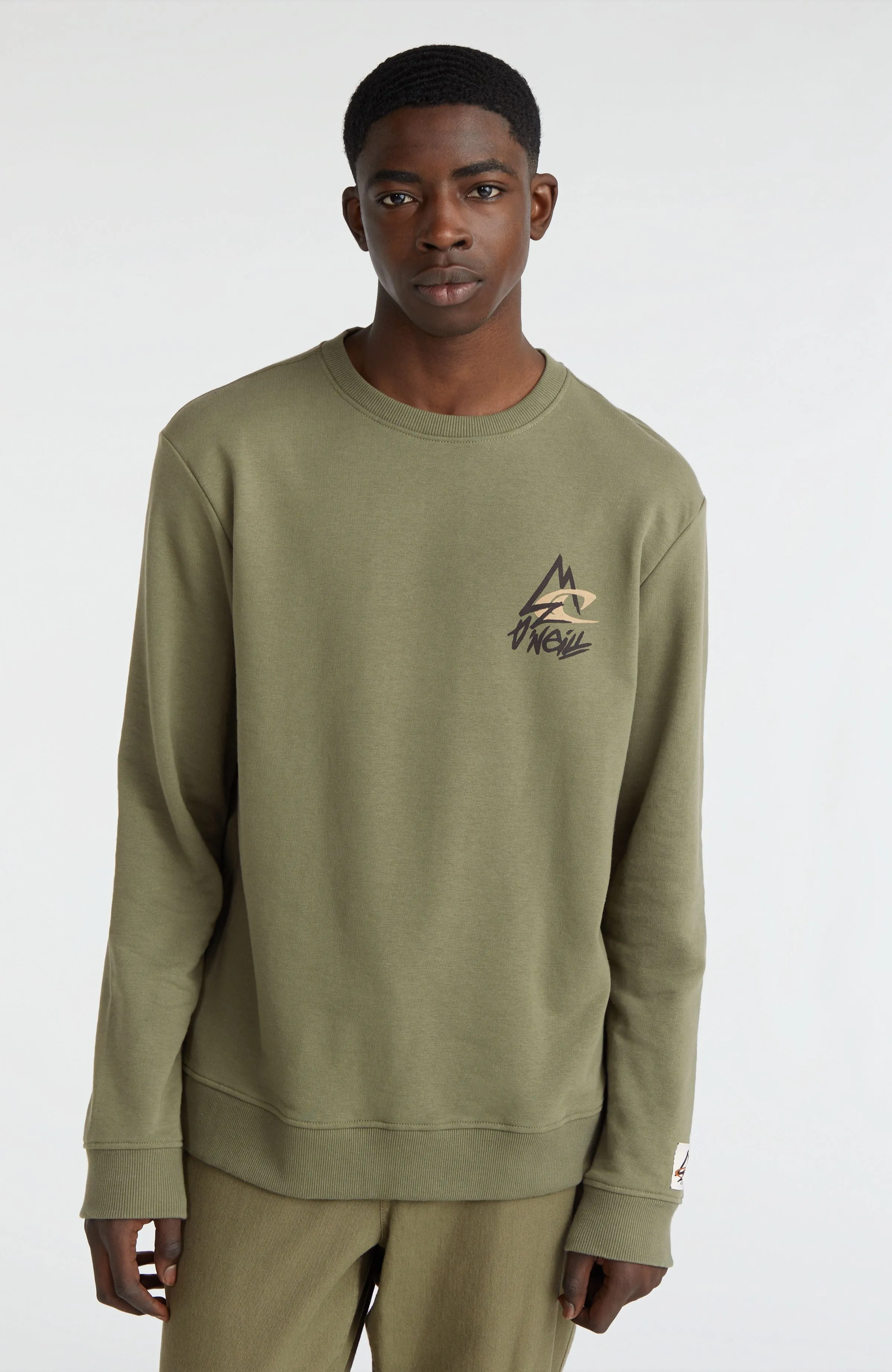 Torrey Crew Sweatshirt | Deep Lichen Green