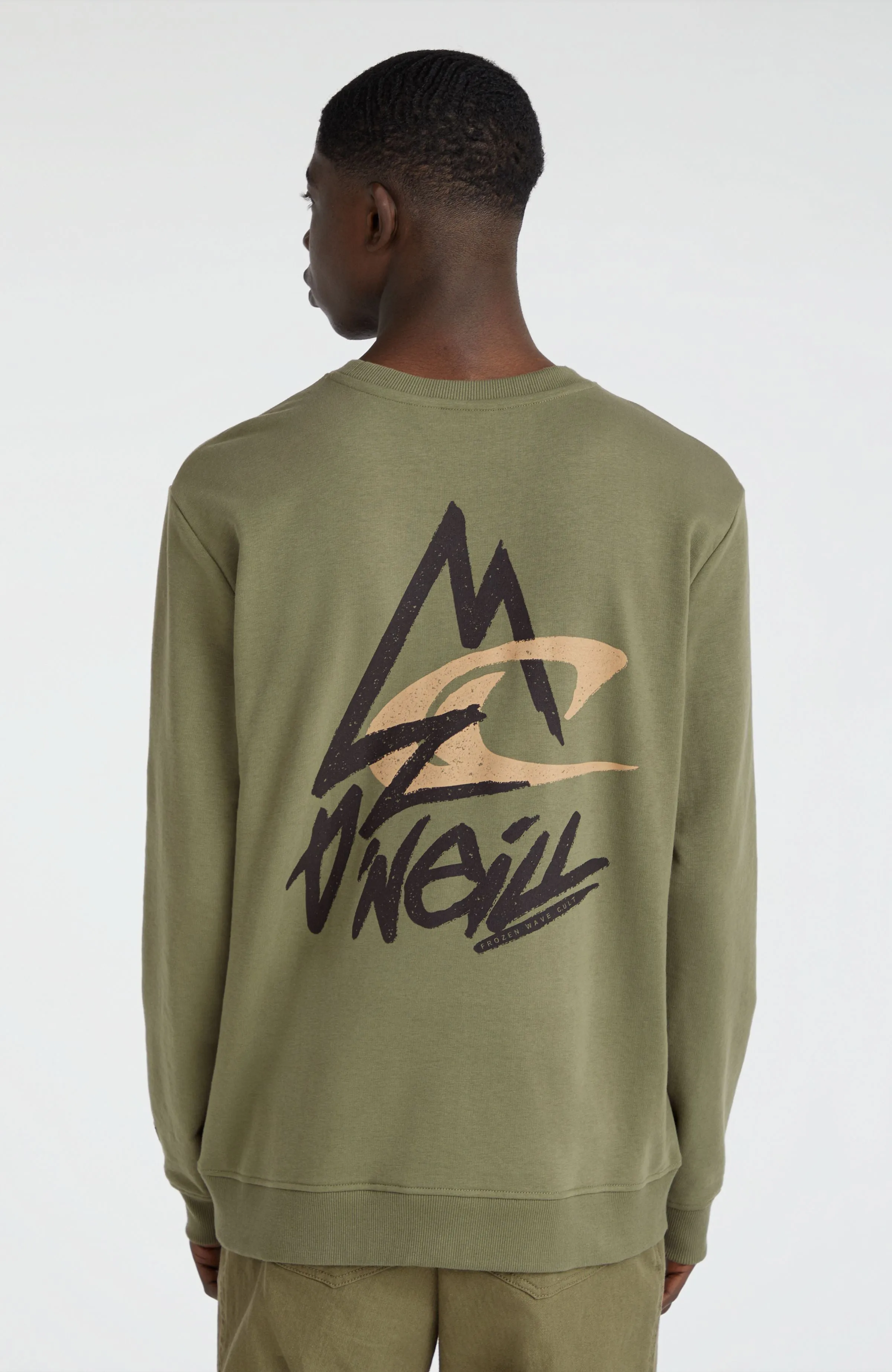 Torrey Crew Sweatshirt | Deep Lichen Green