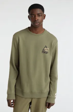 Torrey Crew Sweatshirt | Deep Lichen Green