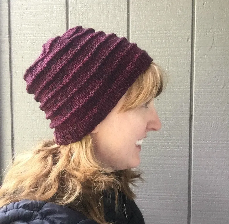 Treasured Warmth Hat Knitting Pattern, for Bulky Weight or Worsted Weight Yarn