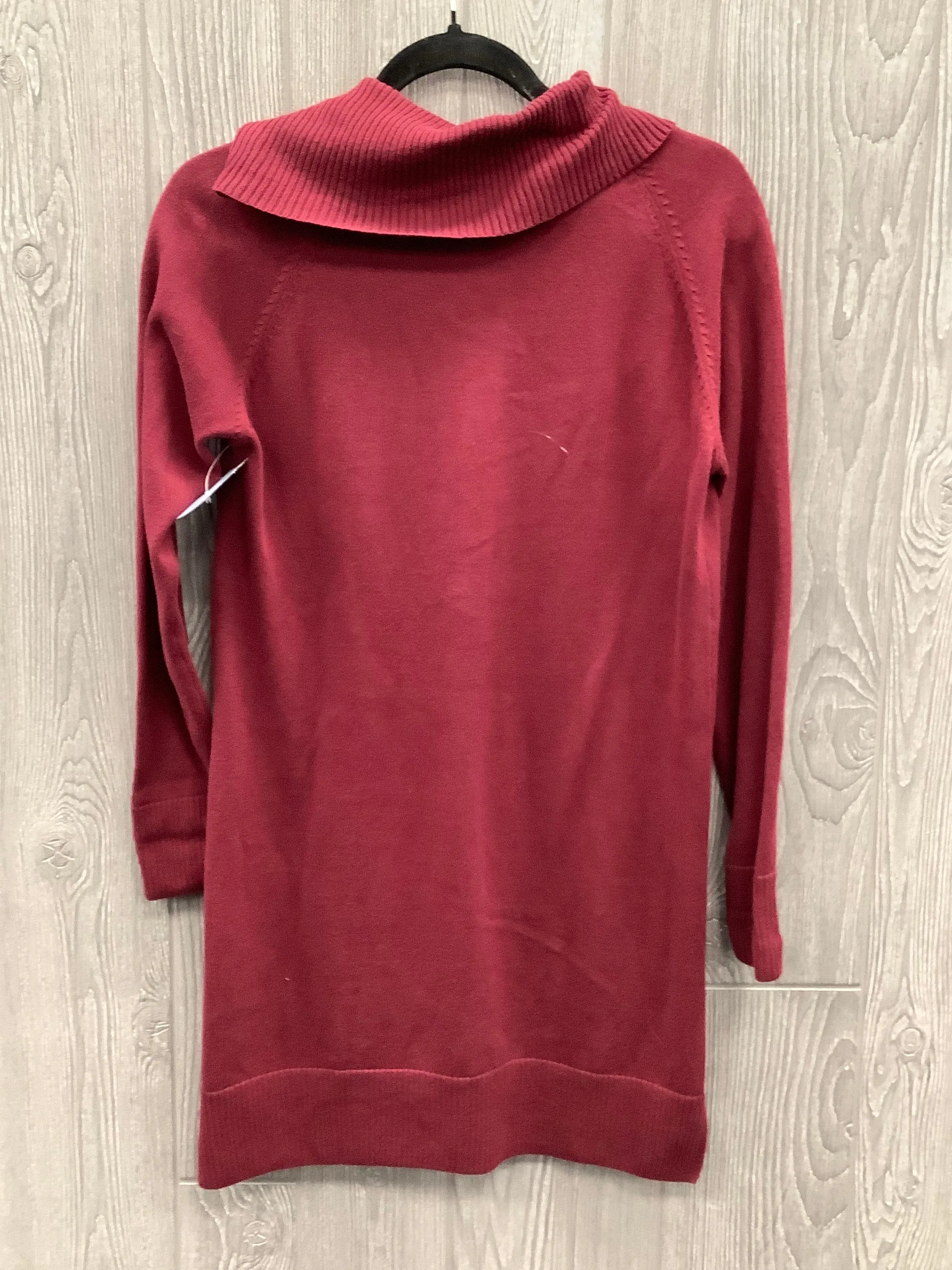 Tunic Long Sleeve By Eight Eight Eight In Red, Size: S