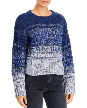 Women's 525 America | True Blue Ombre Crewneck Sweater | Blue Multi