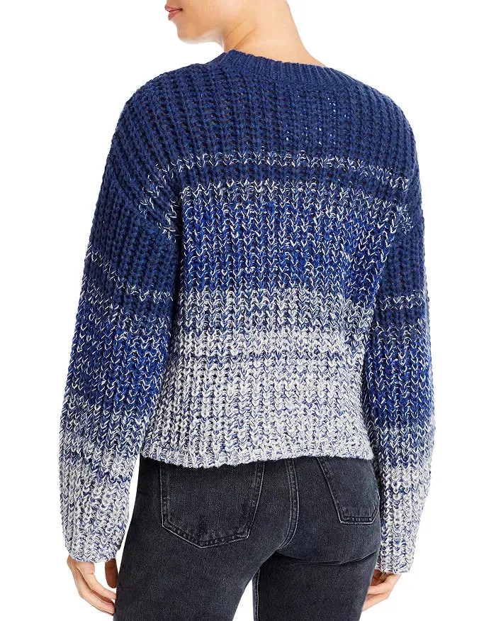 Women's 525 America | True Blue Ombre Crewneck Sweater | Blue Multi