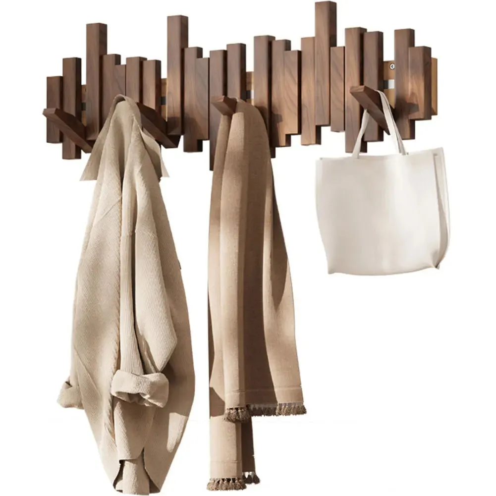 Wooden Coat Rack 