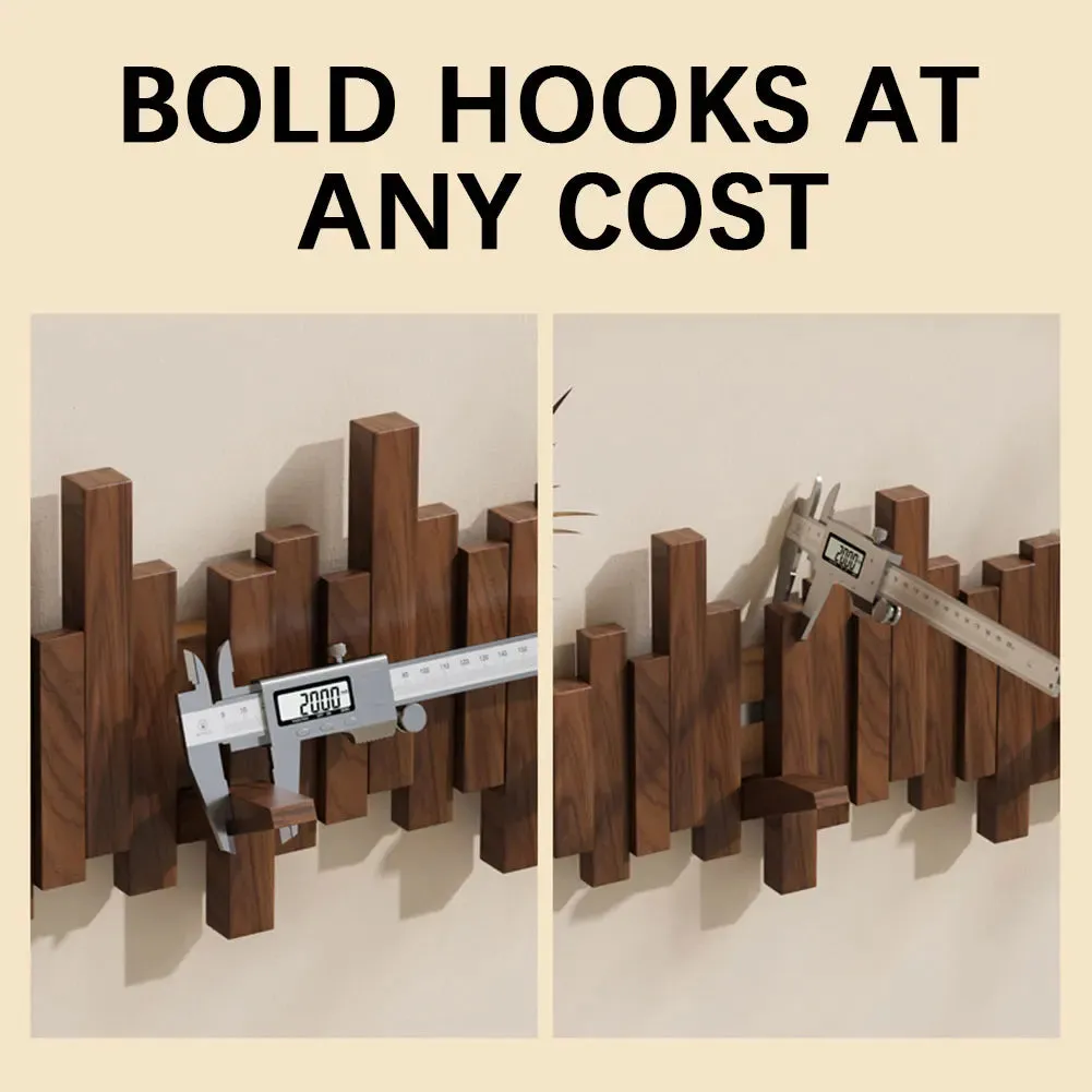 Wooden Coat Rack 