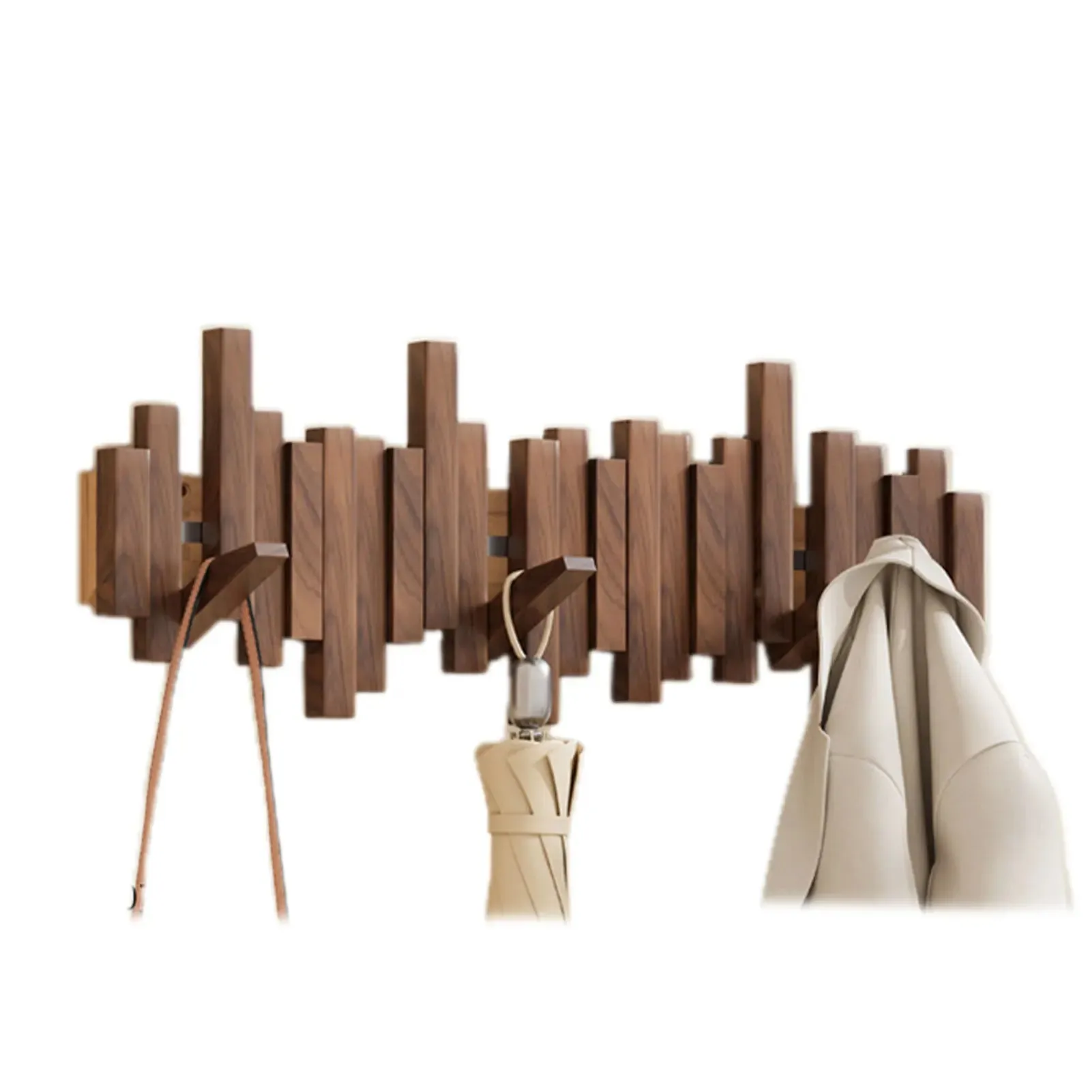 Wooden Coat Rack 