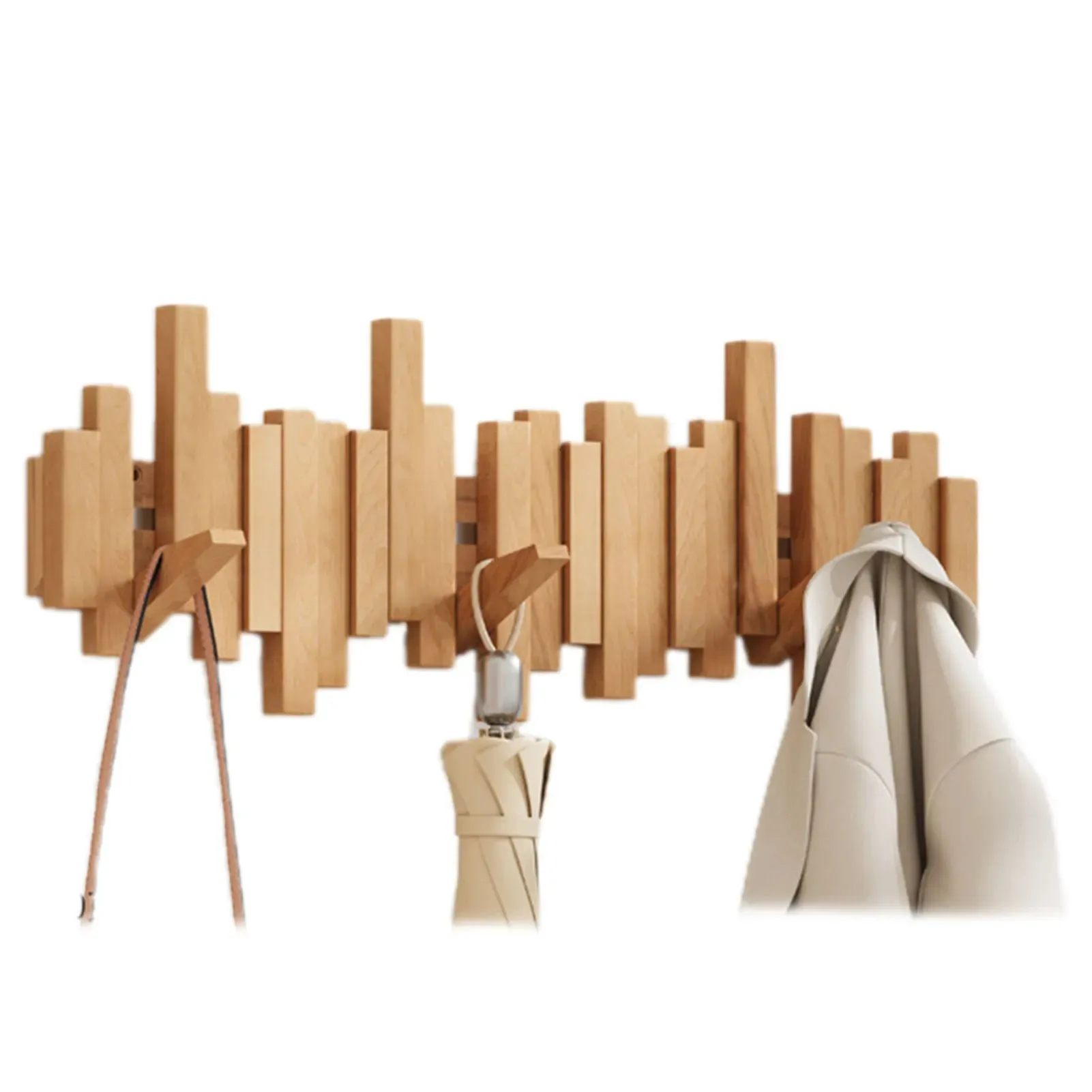 Wooden Coat Rack 