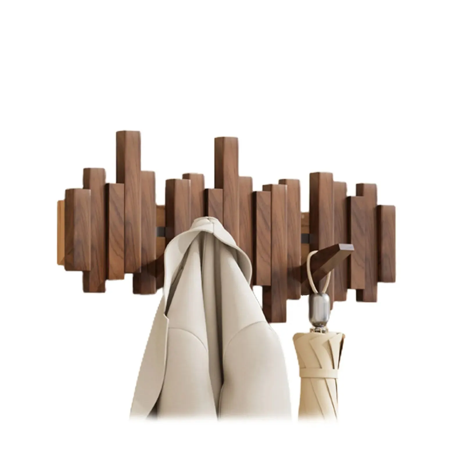 Wooden Coat Rack 