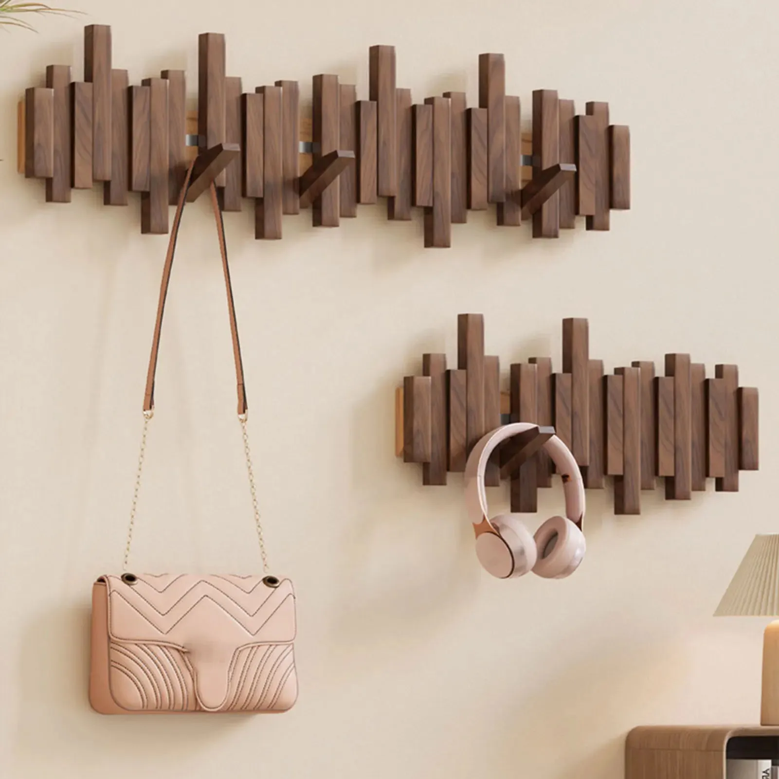 Wooden Coat Rack 