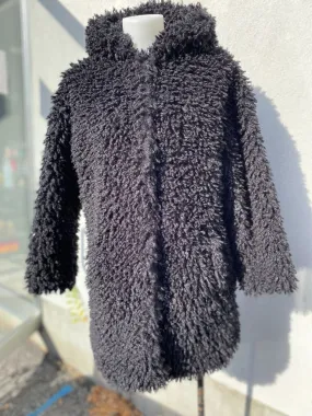 Zara faux fur coat NWT XS